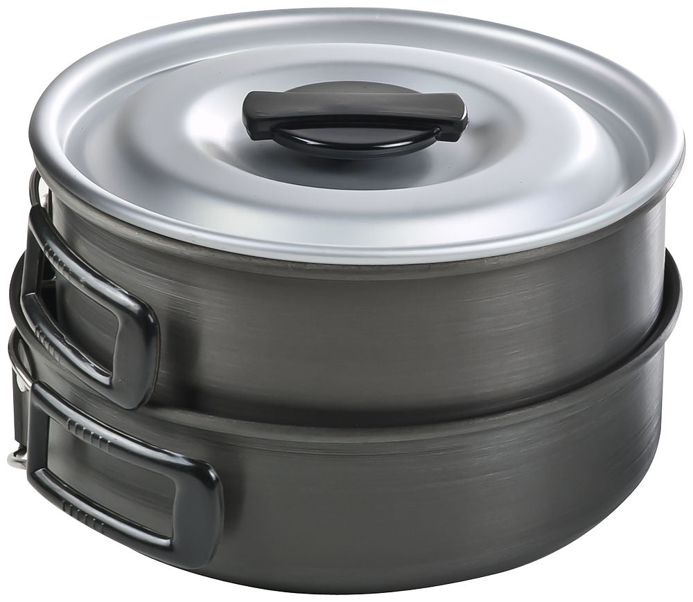 Batteries de cuisine anodisées dures antiadhésives Chinook Ridge Grande taille