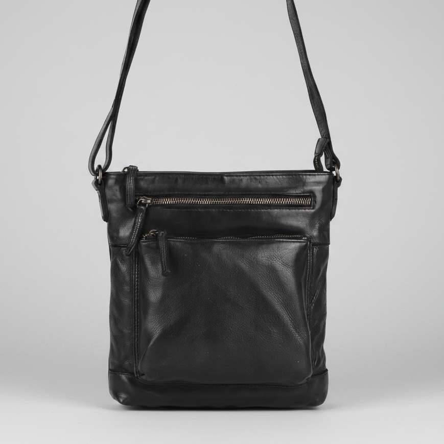 Sac bandoulière en cuir MET