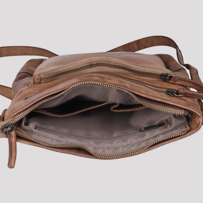 Sac bandoulière en cuir MET