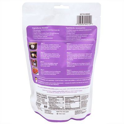 Hard Candy Mix - Candy Kits and Mixes - 538 grams (19 oz) Bag, 10 Pound, 25 Pound - Ships Free Within Canada on Orders Above CAD $199