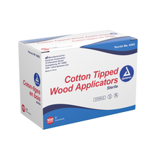 Cotton Tipped Applicator, Sterile, Single End - 3''