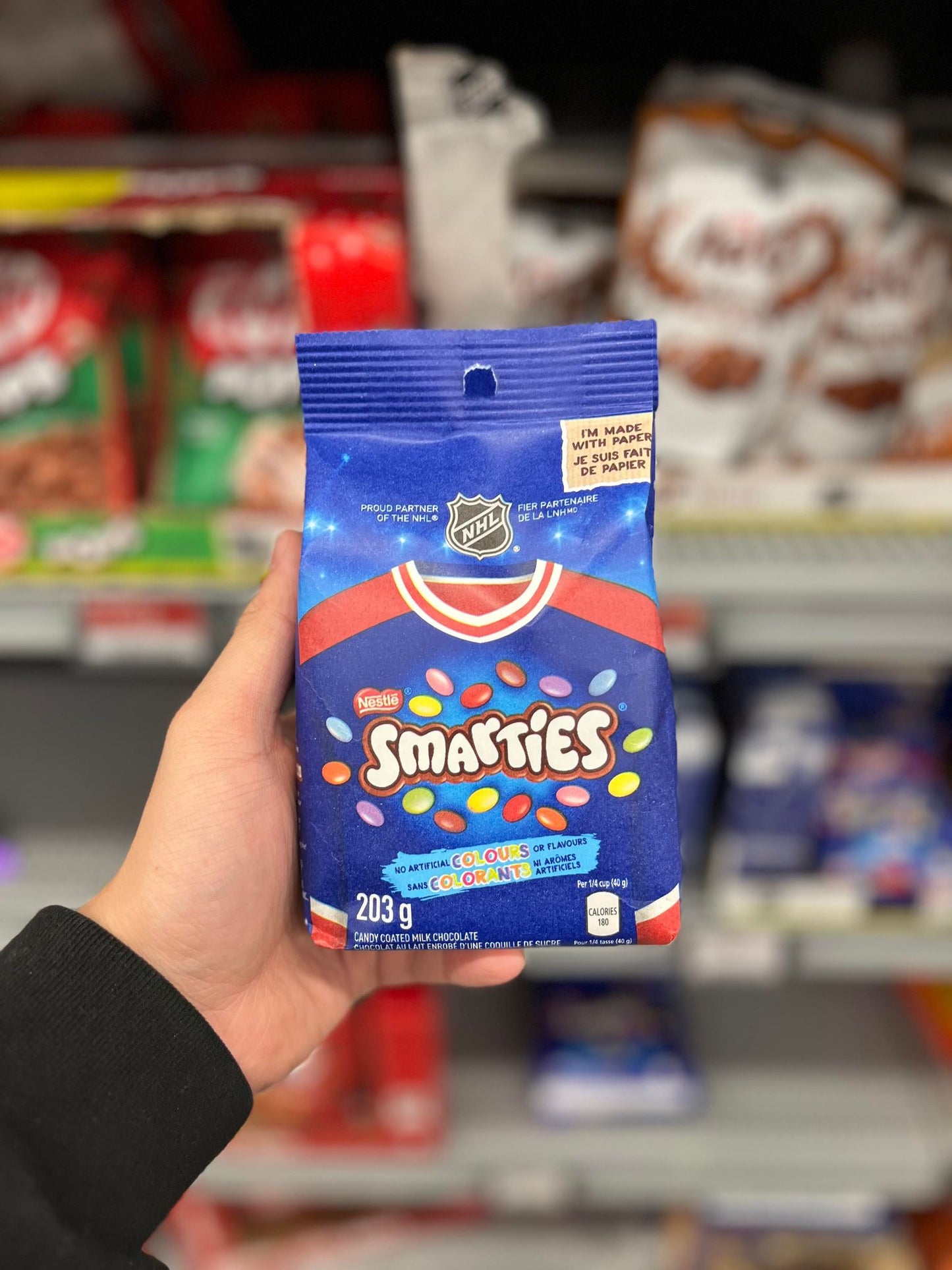 SMARTIES - PARTENARIAT AVEC LA LNH (CANADA) - 203g