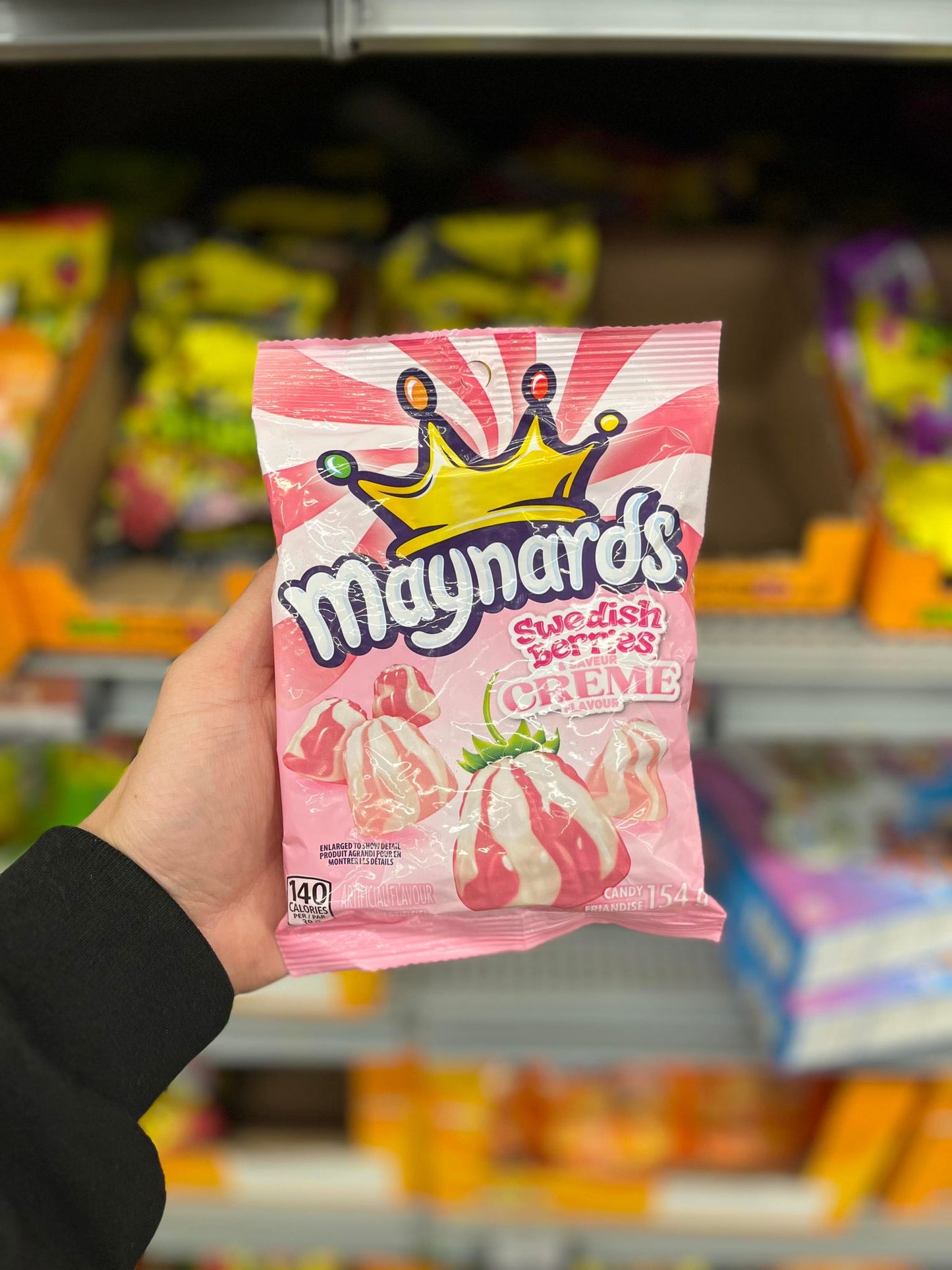 MAYNARDS - BAIES SUÉDOISES SAVEUR CRÈME (CANADA)