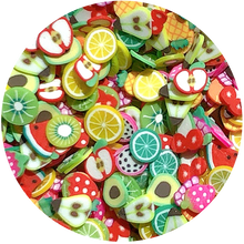 fruit fimo slices mix