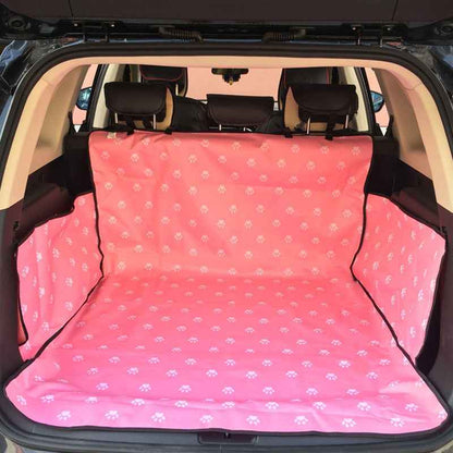 Housse de siège hamac pour chien – Tapis de voyage imperméable en Oxford pour animal de compagnie avec harnais de sécurité
