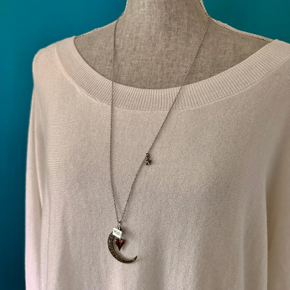 Collier Je t'aime jusqu'à la lune