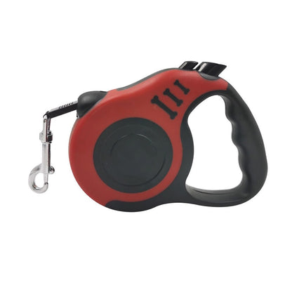 Laisse rétractable automatique pour chien et chat, 3m et 5m, en nylon durable, idéale pour la promenade et la course des chiots, accessoires pour animaux