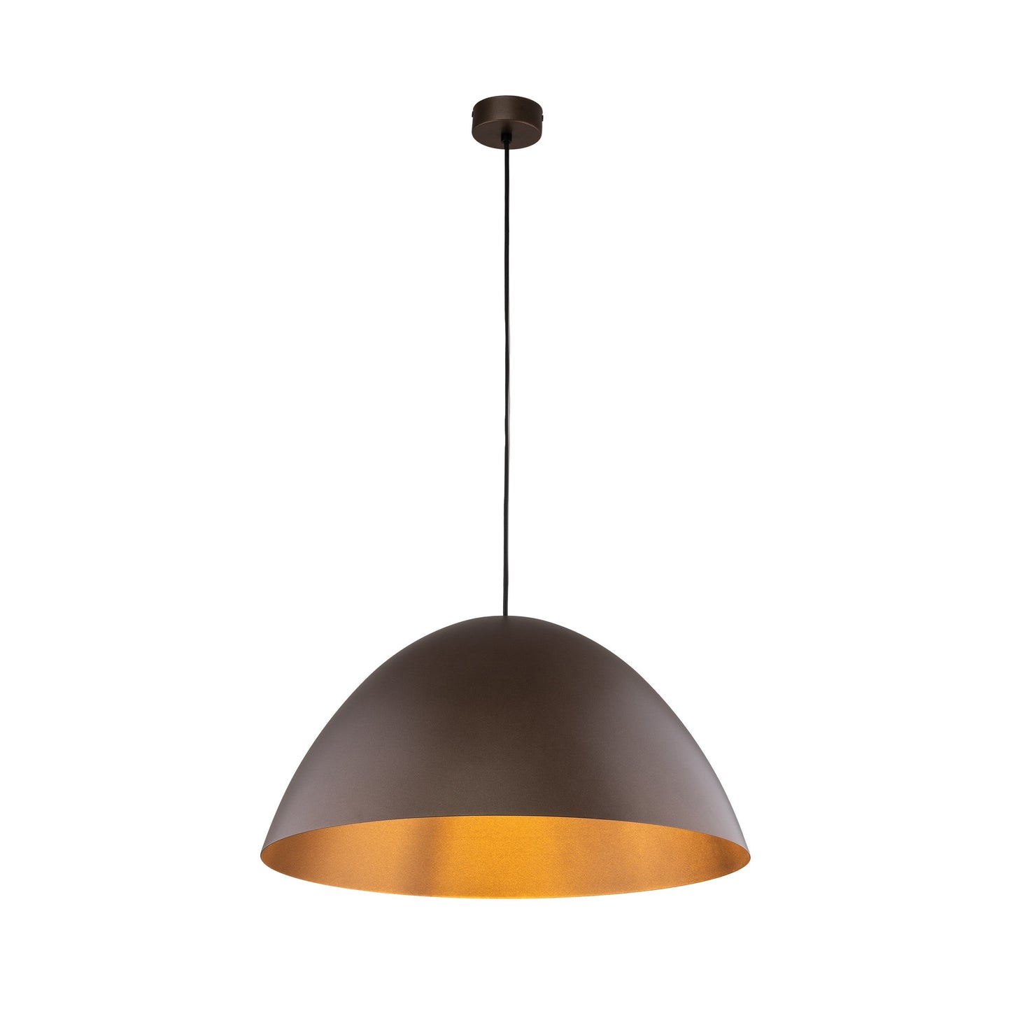 Suspension grande coupole FARO pour îlot de cuisine et table à manger