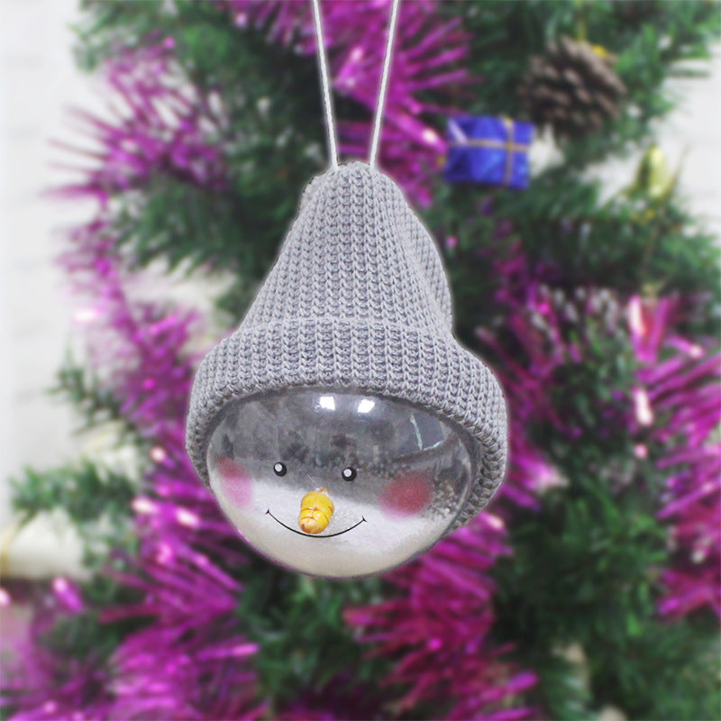 Snowman Christmas Ball Ornaments