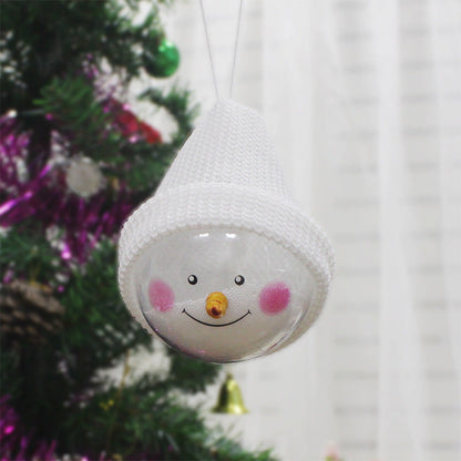Snowman Christmas Ball Ornaments