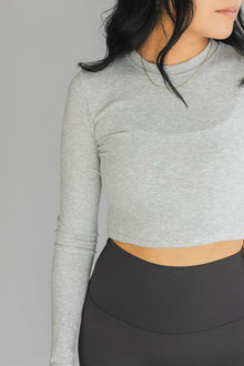 Ribbed Crew *Cropped