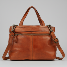 Sac à bandoulière en cuir premium MET. Sac à main élégant à compartiments multiples