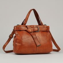Sac à bandoulière en cuir premium MET. Sac à main élégant à compartiments multiples