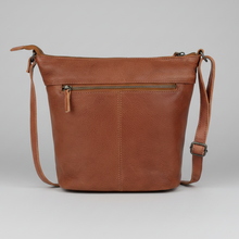 Sac bandoulière MET en cuir premium. Organiseur urbain élégant.