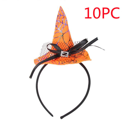 Accessoires de cheveux effrayants pour Halloween – Serre-tête festif, accessoire de déguisement pour adultes et enfants
