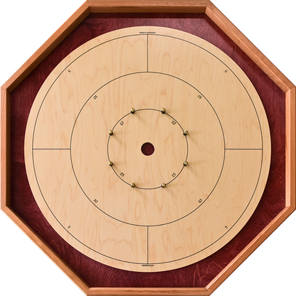 Le Baltic Bircher par Crokinole Canada - Grand Jeu de Crokinole Traditionnel (Avec Numéros)
