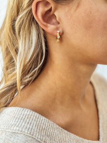 Boucles d'oreilles Huggie Savannah
