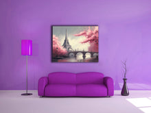 Tableau sur toile-Tour Eiffel-Décoration murale