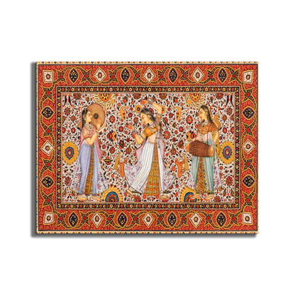Décoration murale-Rajasthan-Toile imprimée-Œuvre d'art classique