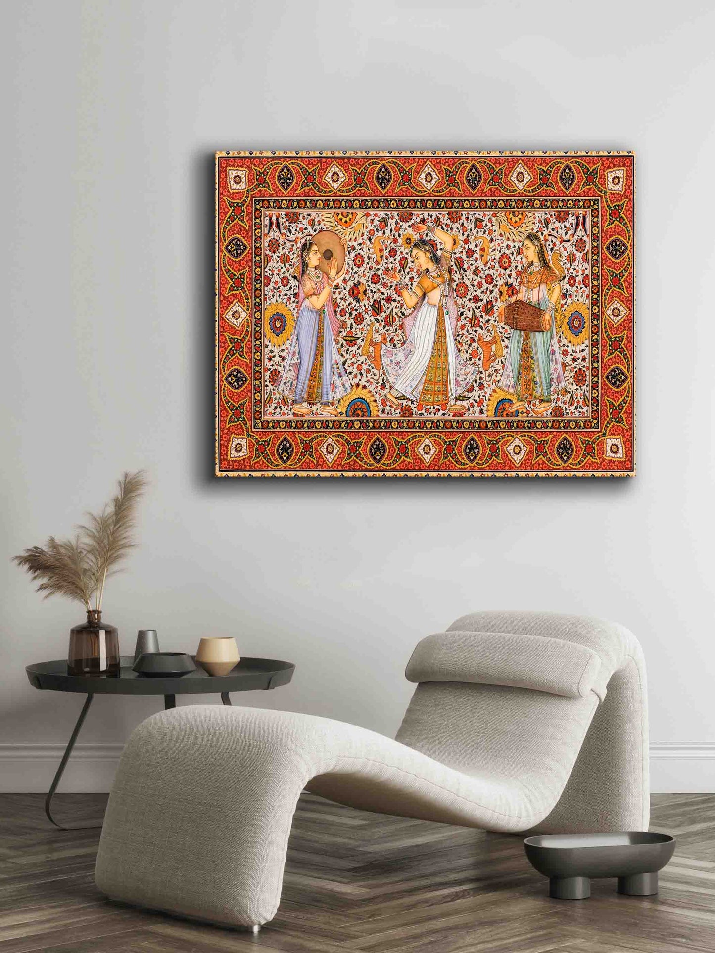 Décoration murale-Rajasthan-Toile imprimée-Œuvre d'art classique