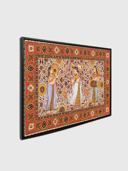 Décoration murale-Rajasthan-Toile imprimée-Œuvre d'art classique