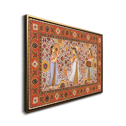 Décoration murale-Rajasthan-Toile imprimée-Œuvre d'art classique