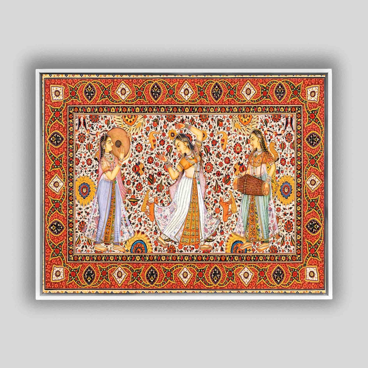 Décoration murale-Rajasthan-Toile imprimée-Œuvre d'art classique