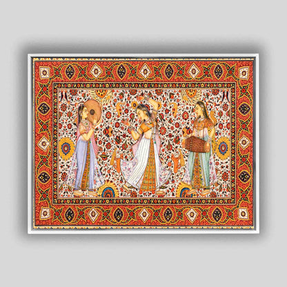 Décoration murale-Rajasthan-Toile imprimée-Œuvre d'art classique