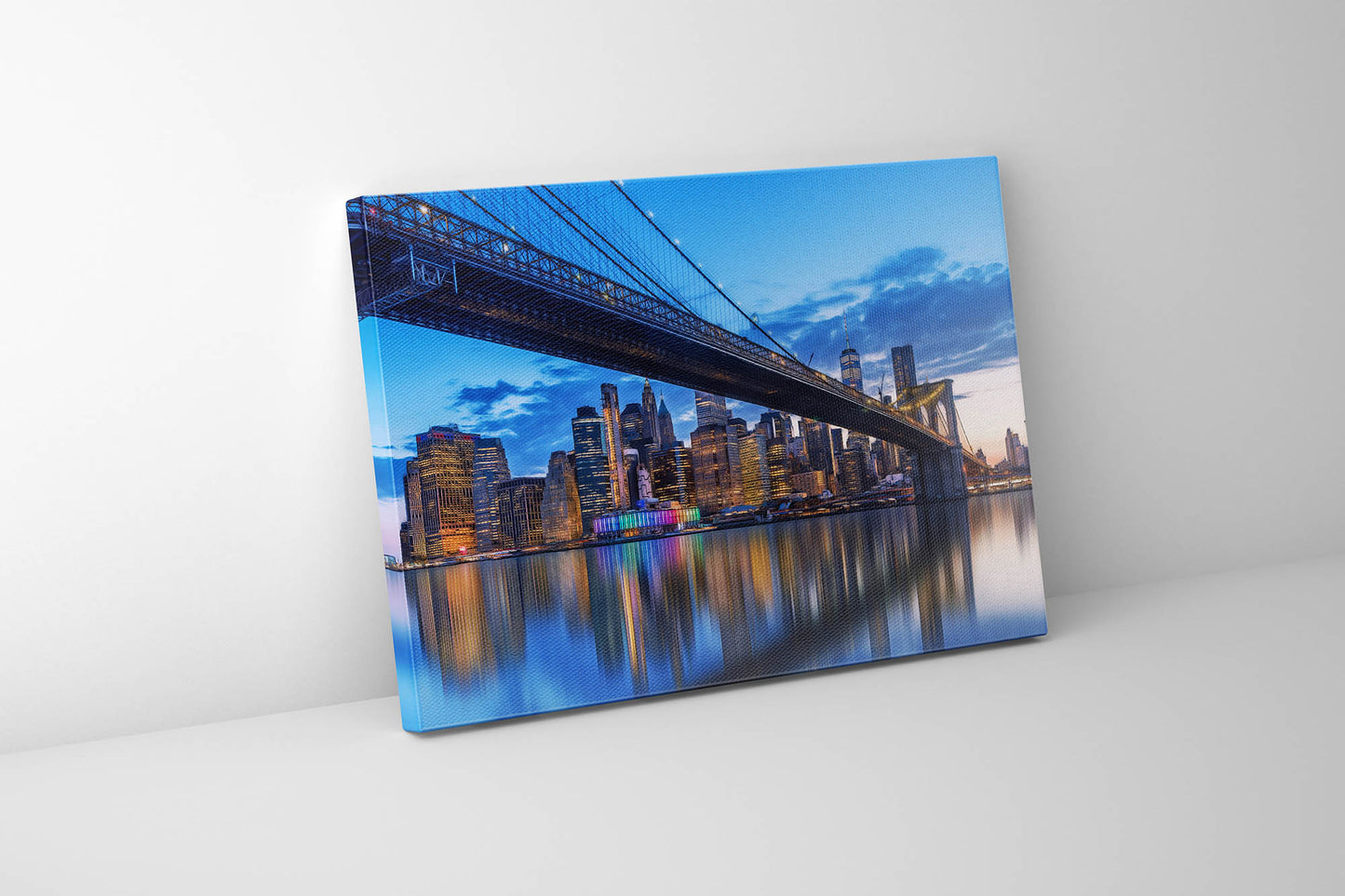 Décoration murale-Horizon stylisé du pont de New York-Impression sur toile
