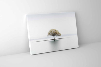 Impression sur toile-Solitude-Décoration murale