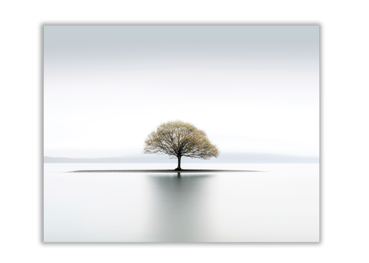 Impression sur toile-Solitude-Décoration murale