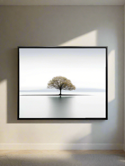 Impression sur toile-Solitude-Décoration murale
