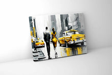 Décoration Murale-Scène Vintage de New York-Impression sur Toile