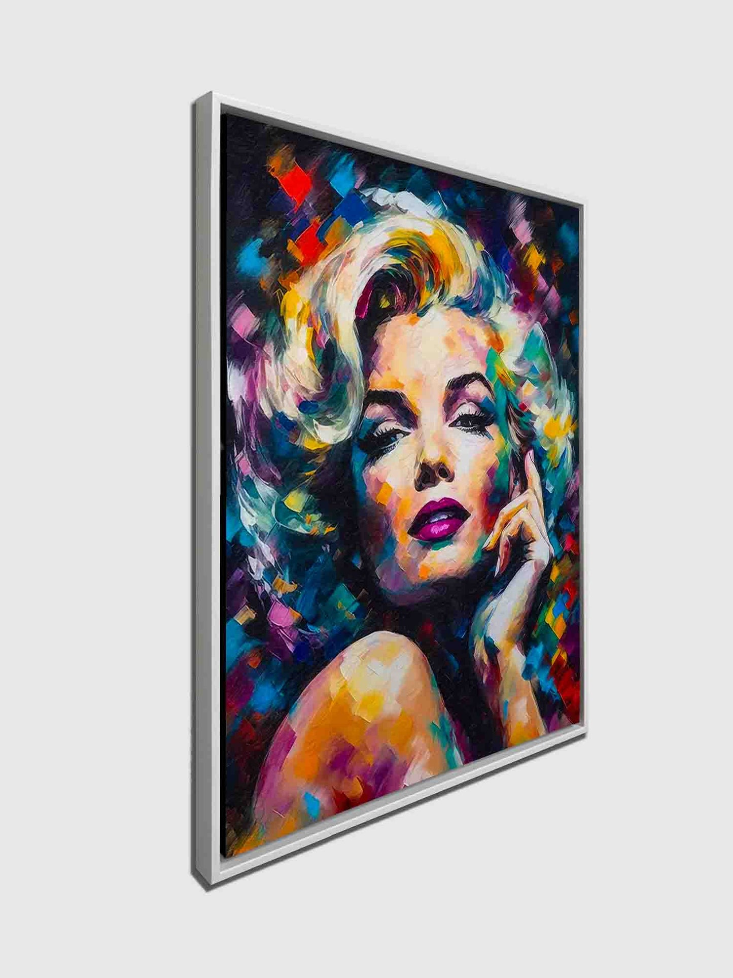 Marilyn Toile-Décor mural-Beaux-Arts-Vernis doré