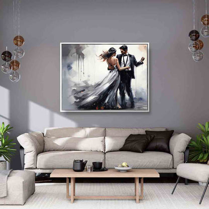 Gala de danse - Beaux-arts - Décoration murale - Impression sur toile