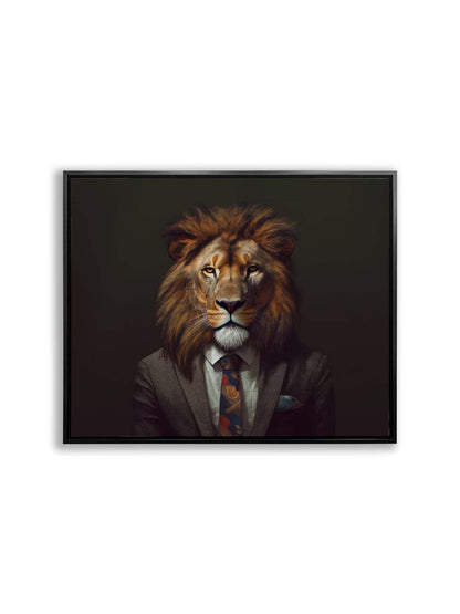 Décoration Murale-Toile Animaux Sauvages - Lion Chef