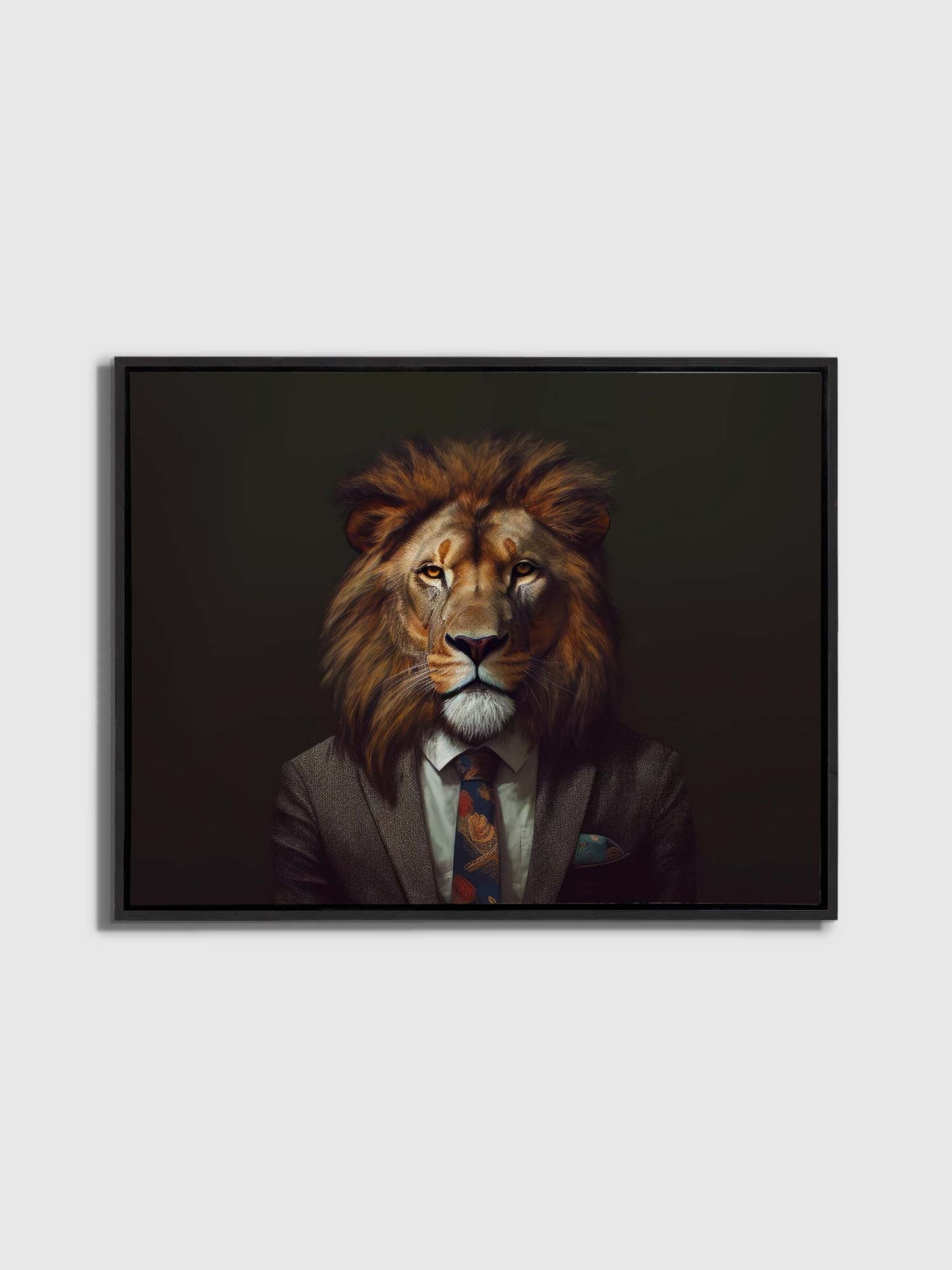 Décoration Murale-Toile Animaux Sauvages - Lion Chef