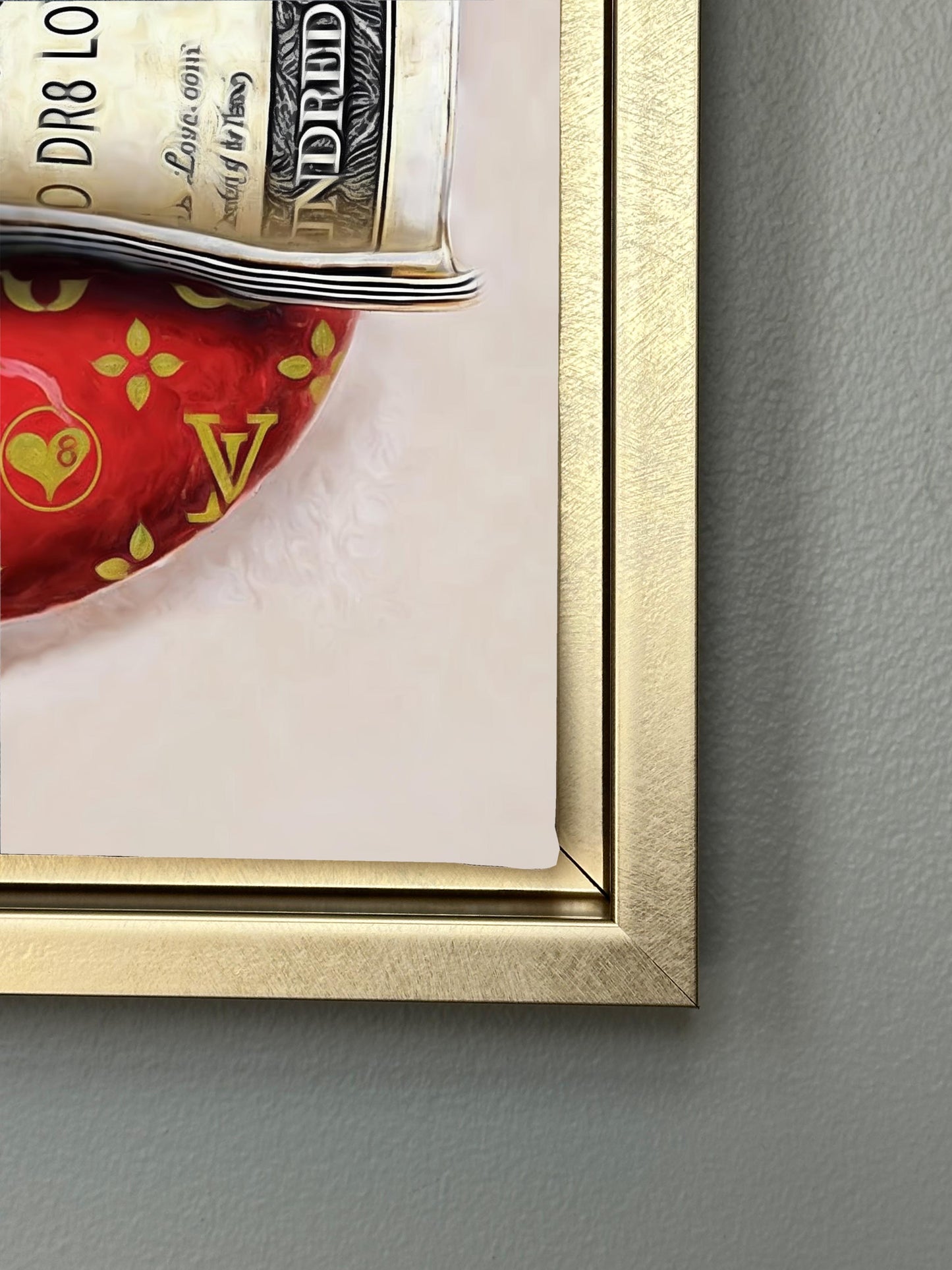 Tableau mural en toile « Mettez la main à la poche » Décoration murale