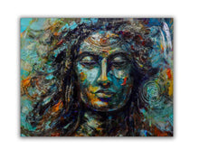 Art Mural - Toile Murale Shiva - Art Indien
