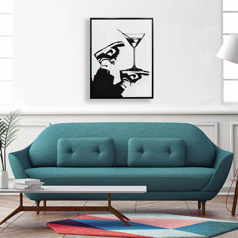 Art Mural - à l'envers - Imprimé sur toile - Décoration artistique