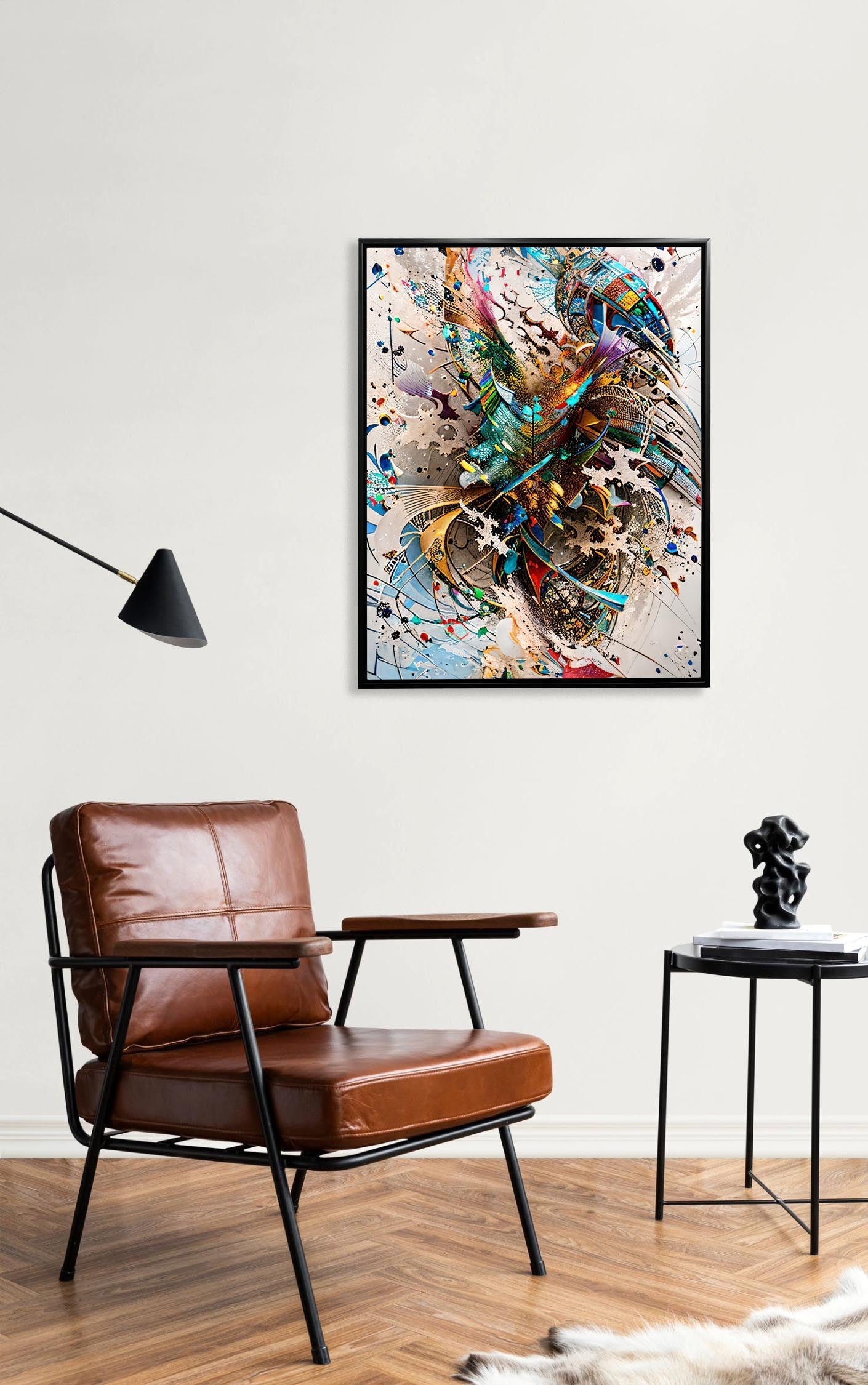 Décoration Murale-Abstrait 1-Toile Imprimée-Œuvre d'art
