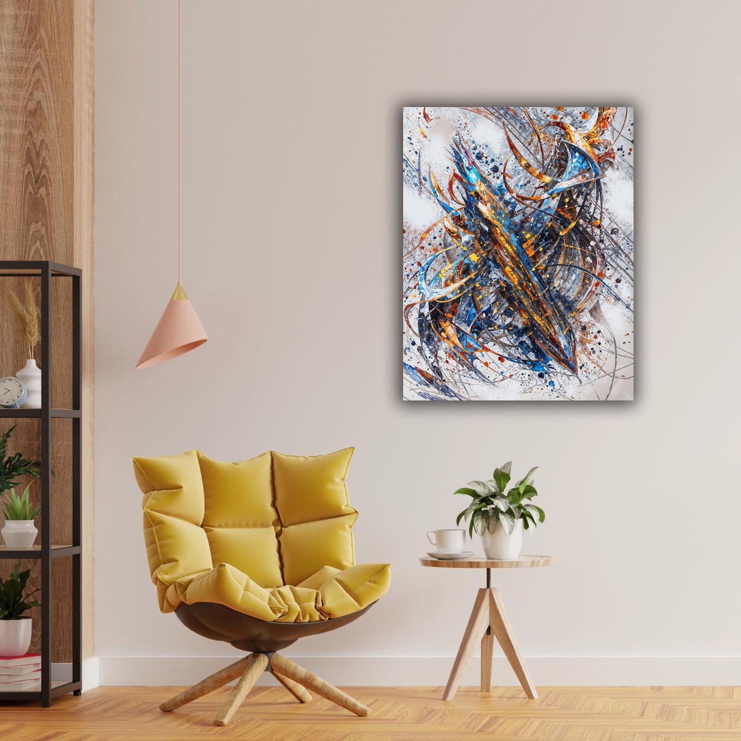Art mural-Abstrait 2-Impression sur toile-Œuvre d'art