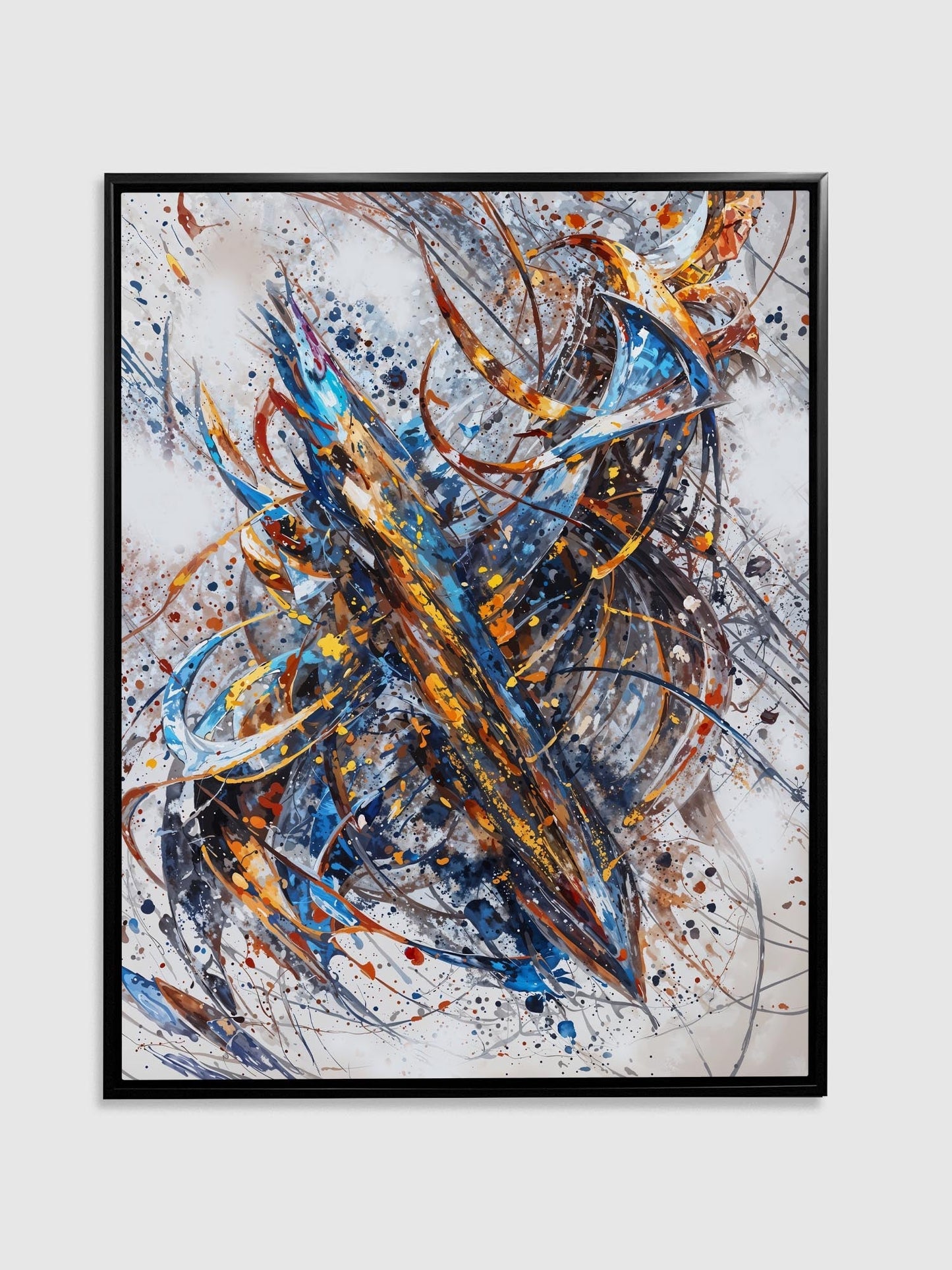 Art mural-Abstrait 2-Impression sur toile-Œuvre d'art
