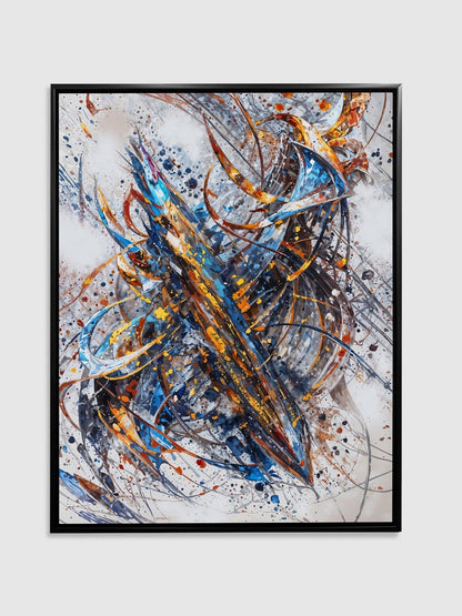 Art mural-Abstrait 2-Impression sur toile-Œuvre d'art