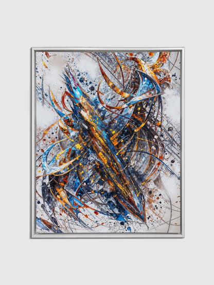 Art mural-Abstrait 2-Impression sur toile-Œuvre d'art