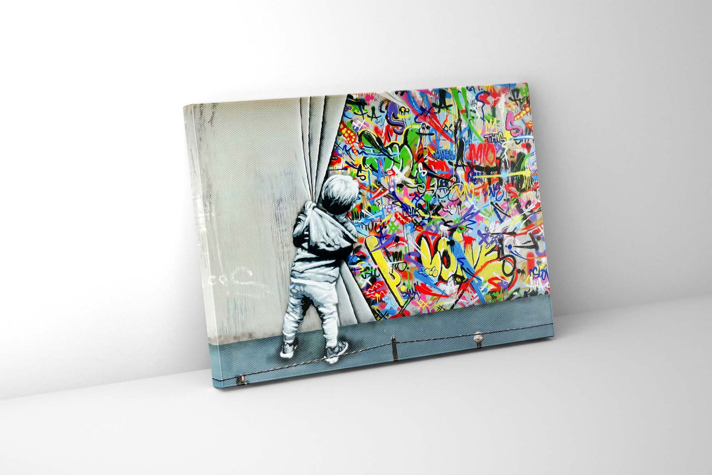 Art mural graffiti - Toile imprimée - Décoration artistique