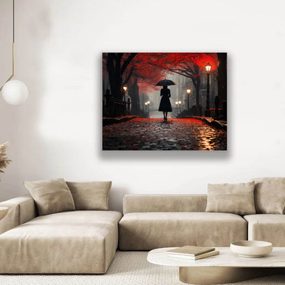 Illustration murale détaillée 48" x 36"