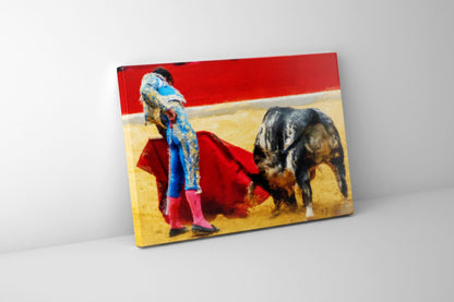 Art mural Matador traditionnel 122 x 91 cm