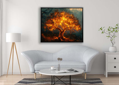 Tableau mural Arbre de Lumière 48" x 36"
