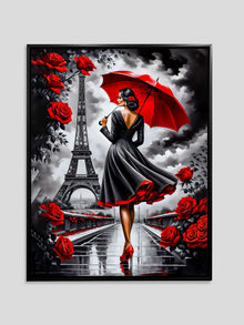 Paris Rouge/Noir 91,4 cm x 121,9 cm